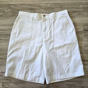 GRANT THOMAS Classic White Men's Shorts- SIZE 34-100% Cotton